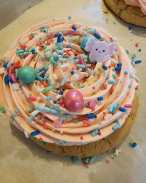 Buttercream Frosted Sugar cookies (per dozen)